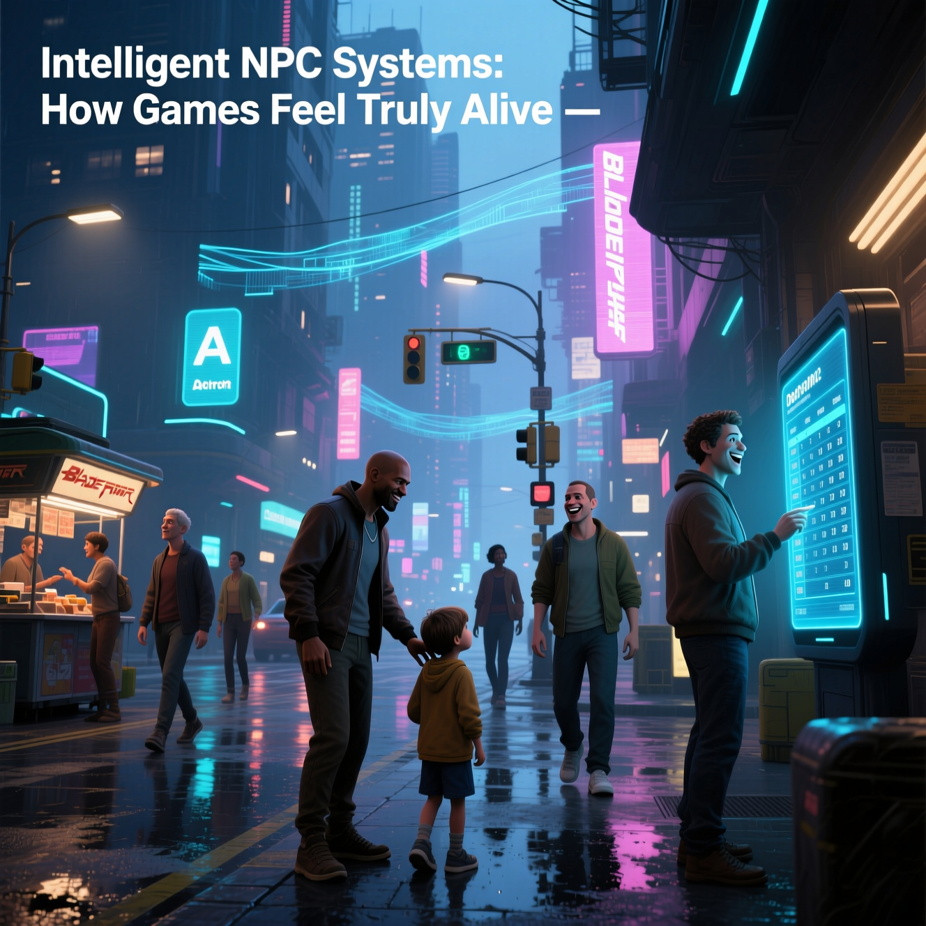 Intelligent NPC Systems: How Games Feel Truly Alive