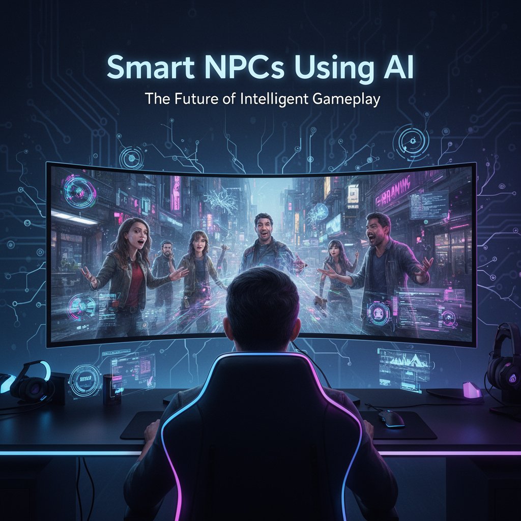 Smart NPCs Using AI: The Future of Intelligent Gameplay