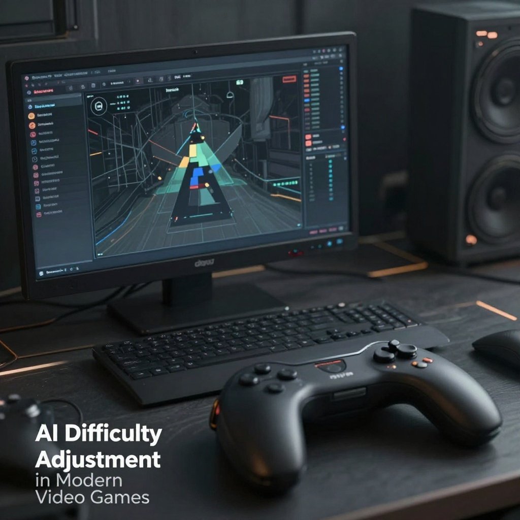 AI difficulty adjustment in games