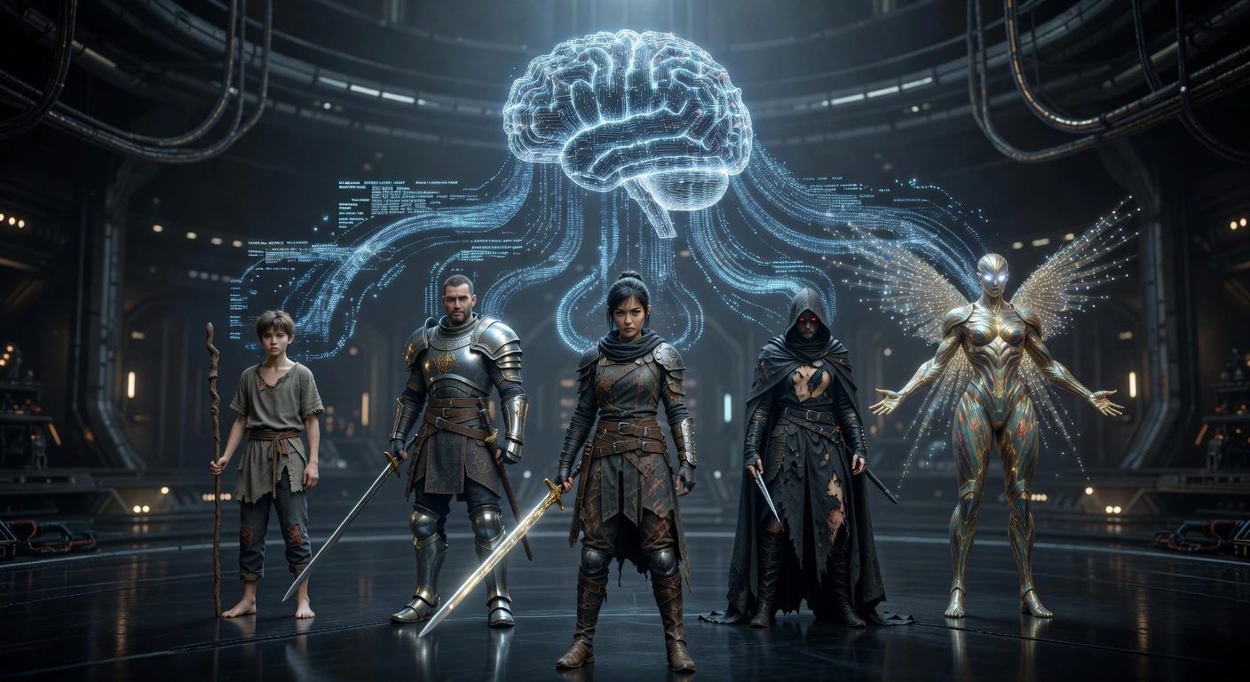 AI Driven Character Evolution