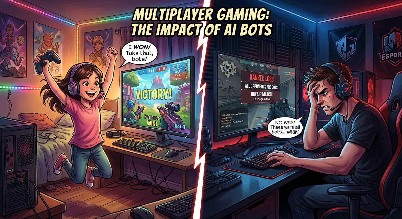 AI bots in multiplayer games